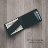 Andar Leather Slim RFID Blocking Minimalist Bifold Wallet with Money