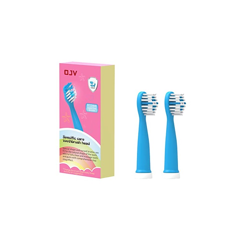 Replacement Toothbrush Heads Compatible with OJV, 2 Pack Professional Electric
