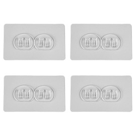 4 Pieces of Non-Marking Patches, Bathroom Shelves Without Diamonds, Shower Shaver Holder, Shower Box Suction, Bathroom Organizer, Black Shower Rack, Bathroom Accessories