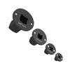 4pcs Low Profile Impoell Socket Adapter Set, Impact Degree Convertor,