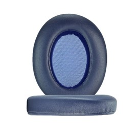 Replacement earpads Compatible with Sony WH-xb910N Earphones High-Density Memory Foam Soft Comfort Protein Leather Replacement Earphone Pads (Blue/with Clasp)