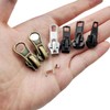 57Pcs Zipper Repair Kit Replacement Zip Repair Kit Metal Zipper