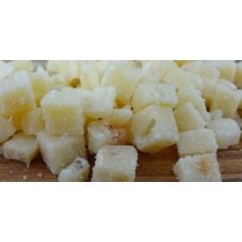 High Temperature Pepper Jack Cheese 1/4" diced (5 lb) for Cooking Sausage Brats ect.