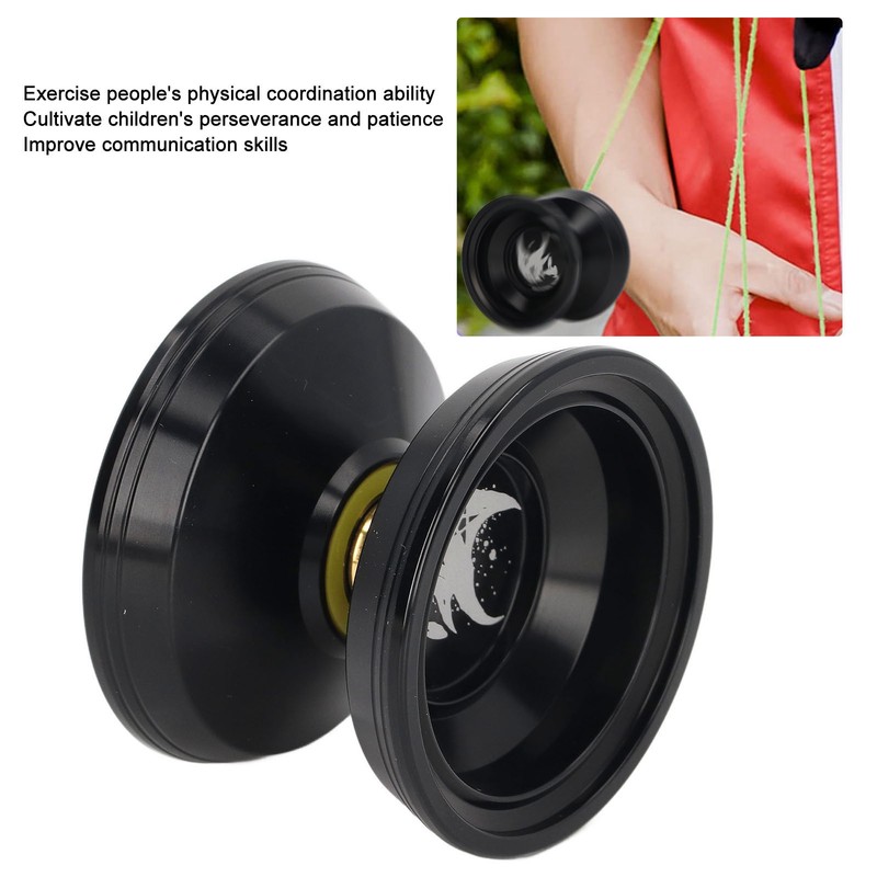Unresponsive Yoyo Professional Aluminum Alloy Yoyo Toy Birthday Gift with