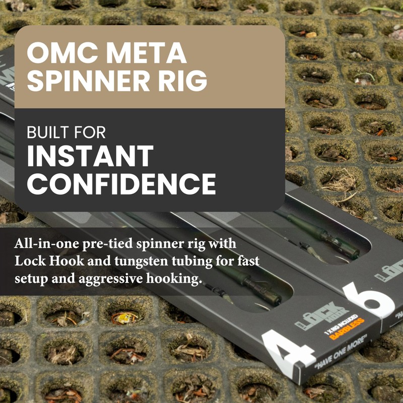 OMC META All-In-1 Spinner Rig - Carp Rig, Size 4