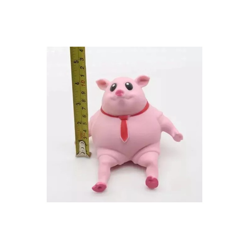 ML Kit 2 Muñeco Cerdito De Compresión Antiestrés