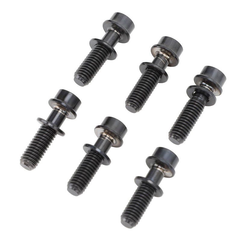 6Pcs Bike Screws Bolts Set Mountain Bicycle Handlebar Stem Ti