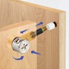 Jamiikury 10 Sets Furniture Cam Lock Fasteners - 3-in-1 Cam