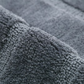 Auemtyn Bathroom Rugs, Extra Soft Absorbent Microfiber Bath Mat, Non-Slip Quick Dry Shaggy Mats for Bathroom Floor, Tub, Shower (Grey,30"x20")