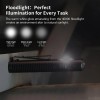 Trustfire X3 Rechargeable EDC Flashlight 1050LM Magnet Red or UV