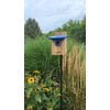 Kettle Moraine Cedar Nest Box with Recycled Roof for Wrens