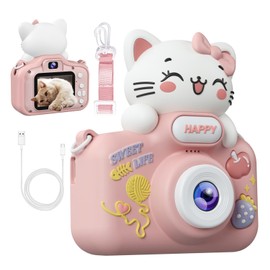 Kids Camera for 3-10 Year Old Boys and Girls, 48MP 1080P Digital Camera for Kids, Children Camera with 16GB MicroSD Card, Christmas Birthday Gifts