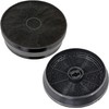 Spares2go Carbon Charcoal Filters compatible with Belling CHIM60 444448843 444449651
