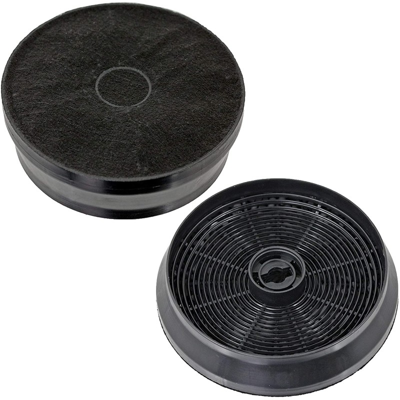 Spares2go Carbon Charcoal Filters compatible with Belling CHIM60 444448843 444449651