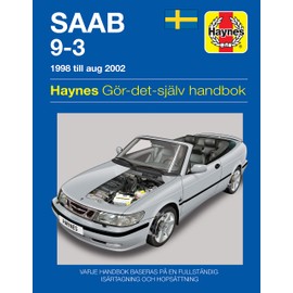 Saab 9-3 (1998 - 2002) Haynes Repair Manual (svenske utgava)