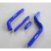 PLESIU Blue Radiator Silicone Hose for Yamaha YZ125 YZ 125