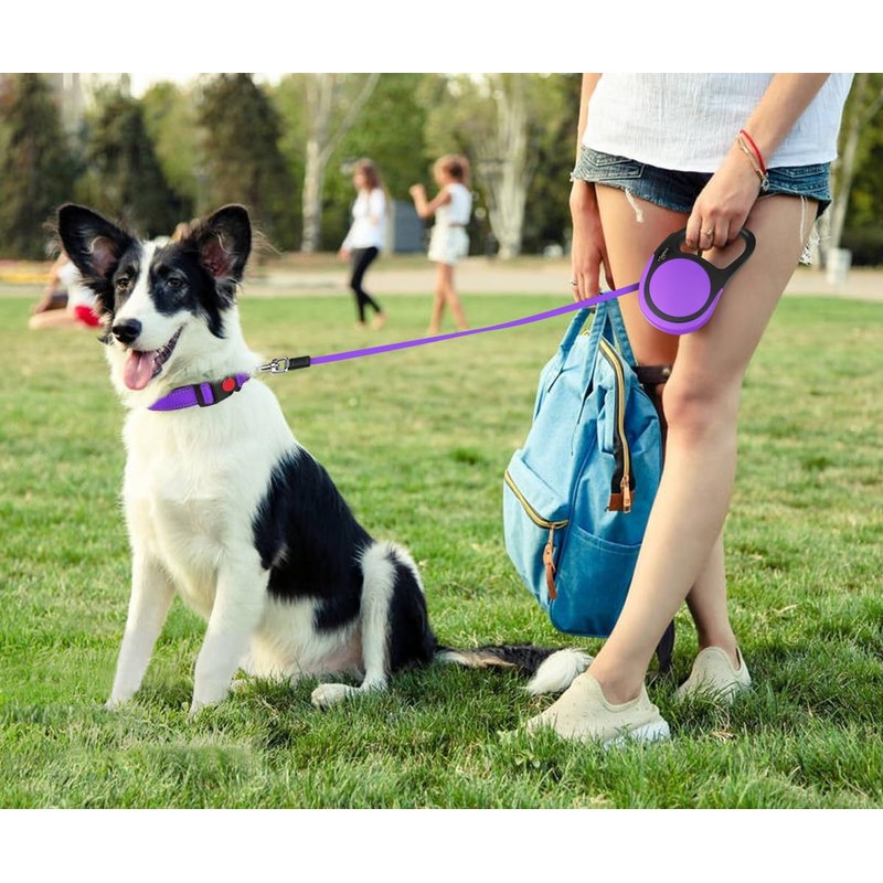 Taglory Retractable Dog Leash, 16ft No Tangle Leash Retractable for