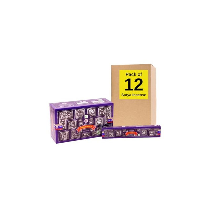SATYA Incense - Super HIT Purple Beauty | Pack of