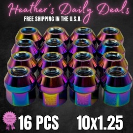 HDD Acorn Bulge Lug Nuts 2011 2012 2013 Yamaha RHINO YXR700 YXR 700 FI 4x4 Auto Nut