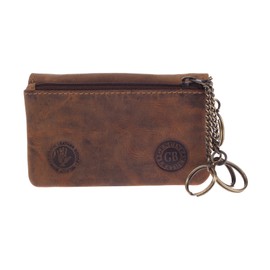 Greenburry Vintage Key Bag Brown I 11.5 x 3.5 x 6.5 cm, brown, Retro