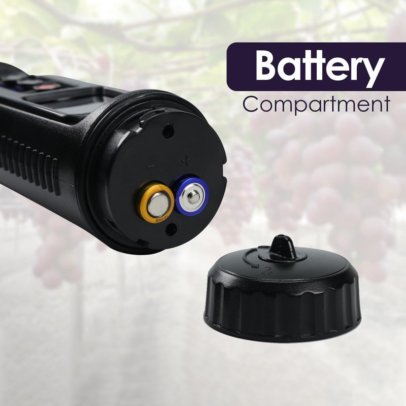 pH Meter for Food 3-in-1 Digital pH EC Temperature Meter