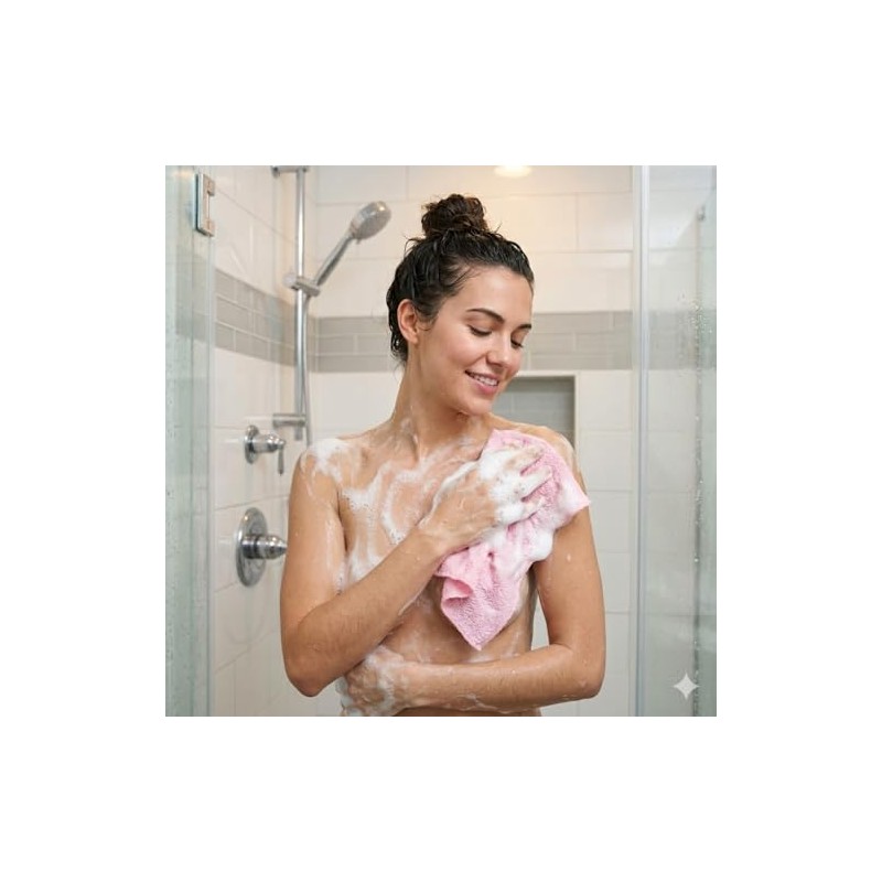 Tela Stretch Exfoliante Corporal Baño Esponja Facial Taio