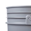 5 Gallon Grey Pail with Easy Peel Lid