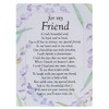 Widdle Celebrations For my Friend Waterproof Graveside Memorial Card –