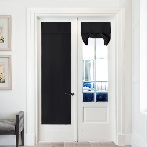 Pony Dance French Door Curtains - Front Door Curtains for