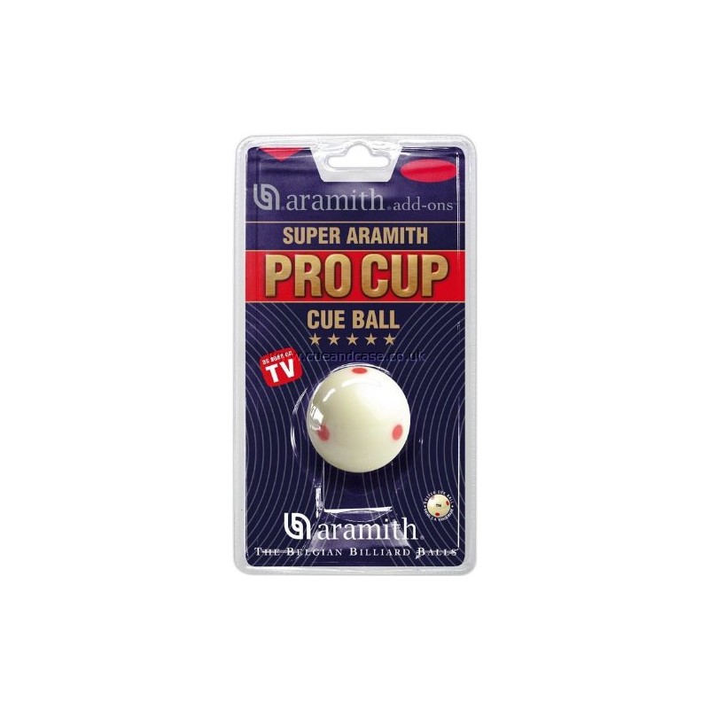 Aramith Pro Cup TV Ball 1 7/8" UK Pool Ball