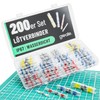 greate Set of 200 Solder Connectors with Heat Shrink Tubing
