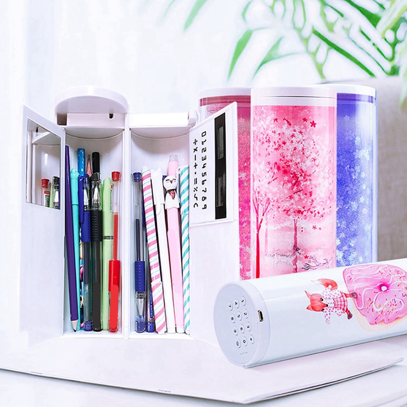 Multi Functional Pencil Case Intelligent Electronic Combination Lock Pencil Case