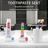 3 x Toothpaste Squeezer Toothpaste Seat Holder for Bathroom Accessories