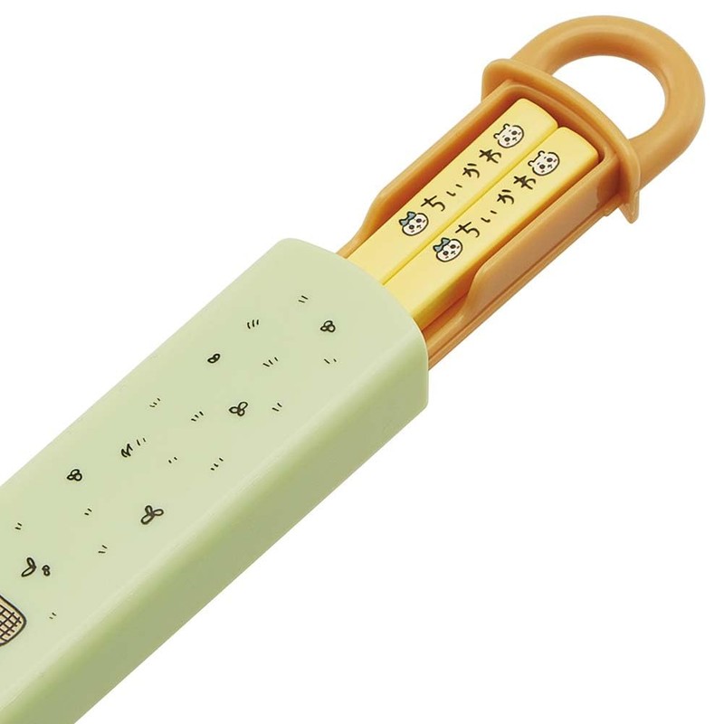 Skater ABS2AMAG-A Chiikawa Chopsticks and Case Set, 6.5 inches (16.5