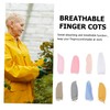Beavorty 30Pcs Breathable Finger Cots Durable Fingertip Protector Sleeves Elastic