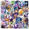 Magic Planet Sticker for Laptop (50 Pieces), Gift for Children,