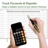 Heveboik Check Registers for Personal Checkbook - 7" x 10"