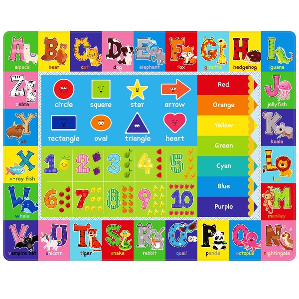 AKUNRUG Baby Play Mat, Super Soft Playmat Baby Crawling Mat