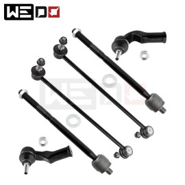 Unbranded Qty6 Front Sway Bar End Links + Tierod ES800861 fit Volvo 08-13 C30 06-13 C70