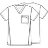 Code Happy mens Bliss W/ Certainty V-neck Scrubtop Medical Scrubs