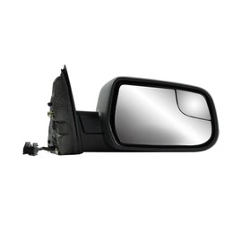 KarParts360 For Chevy Equinox 2012 2013 2014 2015 Door Mirror Passenger Side | Textured Black | Power | Foldaway | Non-Heated | With Blind Spot Glass | Replacement For GM1321452 | 22818263