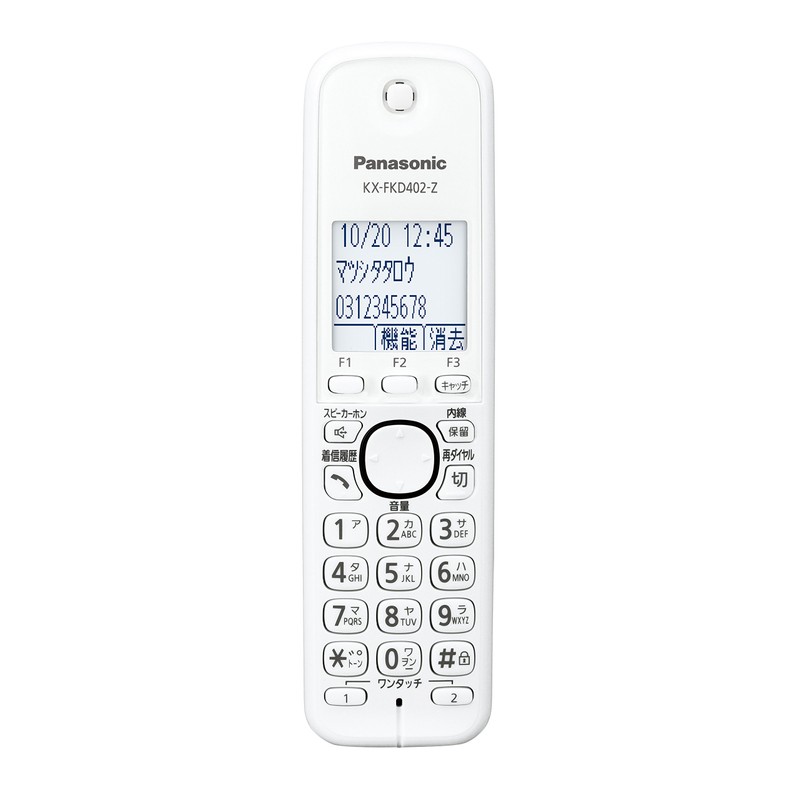 Panasonic VE-GDS01DL-K Digital Cordless Telephone, 1.9 GHz DECT Compliant, Black