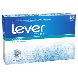 Lever 2000 Bar Soap, Original (4 Ounce, 16 ct.)
