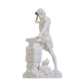 BeautifulGreekStatues Hephaestus God of fire, metalworking and the art of sculpture 9.05"