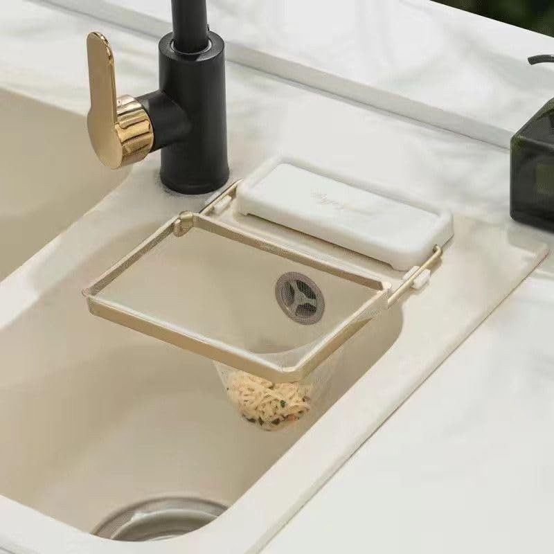 Plus Nao Draining Net Holder, Triangle Corner, Sink Corner, No