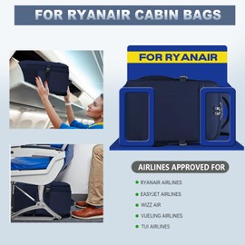 Lossga for Ryanair Cabin Bags 40x20x25 Underseat Carry-ons Travel Backpack with Anti Theft Bag 20L Flight Bag with USB Charging Port