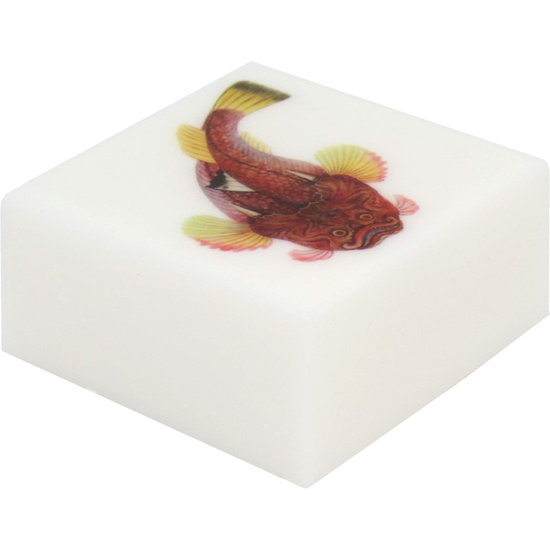 Eclectic Lady Ruby Red Grapefruit Scented Glycerin Soap with Vintage