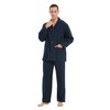 kolipajam Men's 100% Cotton Flannel Pajama Set Yarn Dyed Cozy