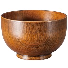 Bowl: Fukui Crafts 3-167-8 Your Choice Bowl Lacquerware Wood Style Sliding Diameter 4.8 x H3.0 inches (12.2 x 7.6 cm), 16.9 fl oz (500 cc)