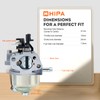 Hipa XT675 149CC Auto Choke Carburetor Fit for Kohler 14